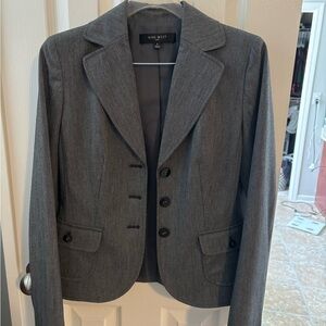 Nine West Gray Suit Jacket